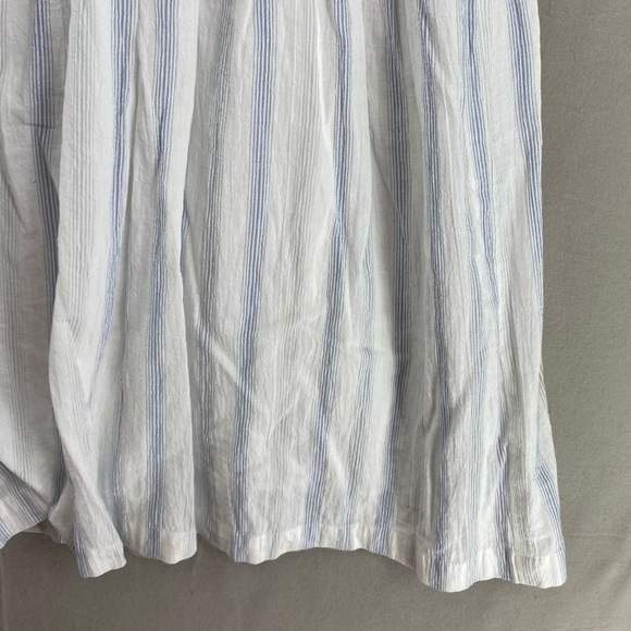 8 REBECCA TAYLOR MIDI STRIPED SUNDRESS RUFFLE FLOUNCE ADULT LADIES 918281d747 - Picture 5 of 15